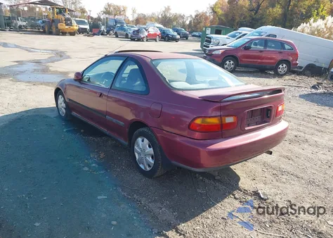 1993 Honda Civic Ex from USA, damaged, VIN 1HGEJ1256PL005988